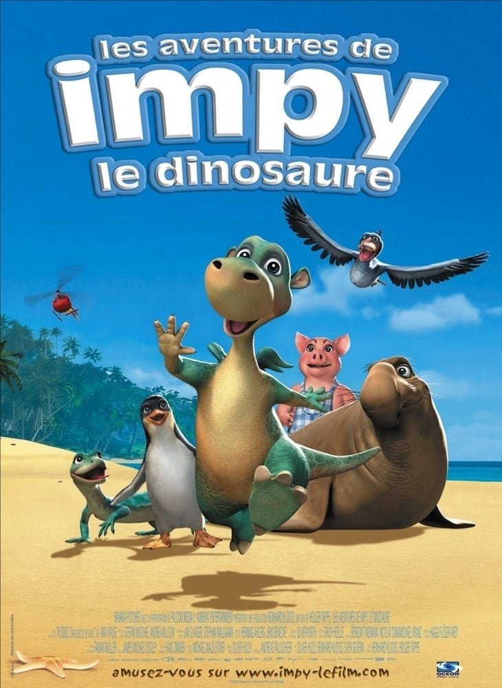 Affiche du film Les Aventures de Impy le dinosaure