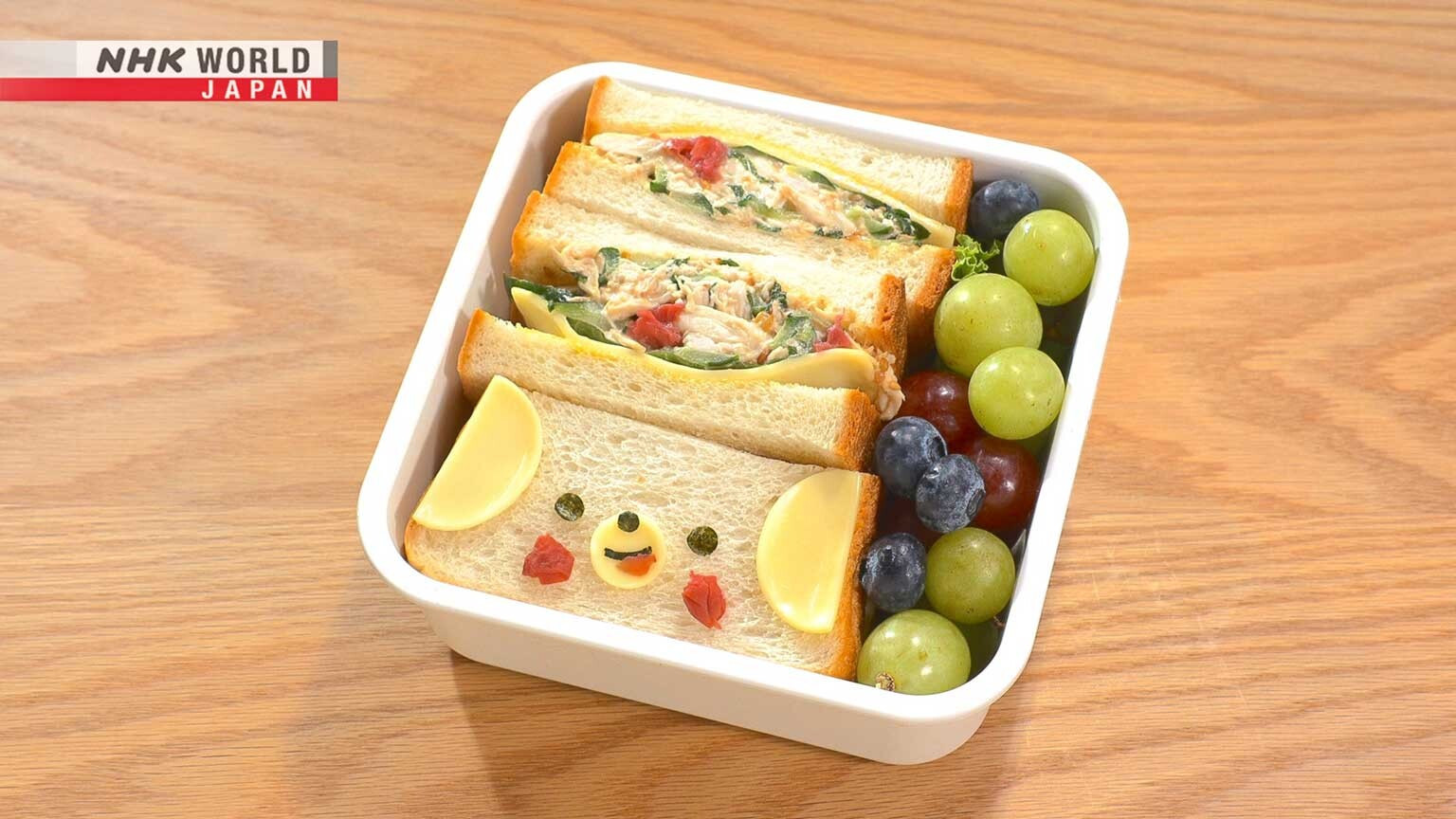 Umeboshi Chicken Bento & Ume-shiso Chicken Sandwich Bento