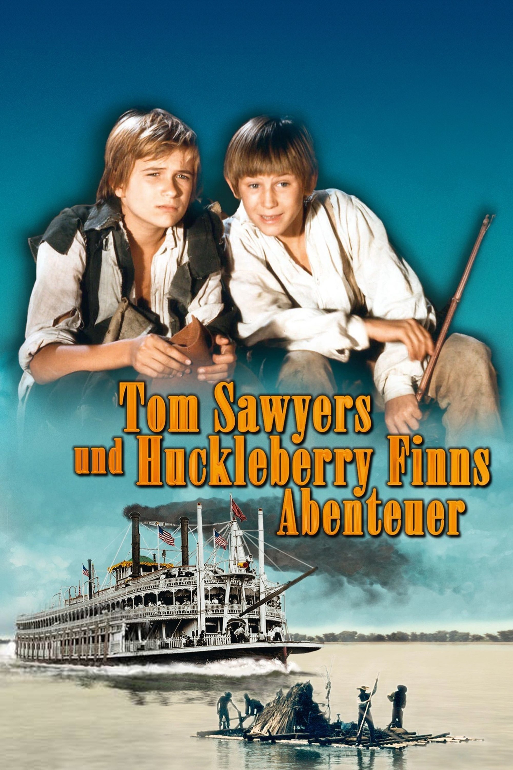 Poster de Tom Sawyers und Huckleberry Finns Abenteuer