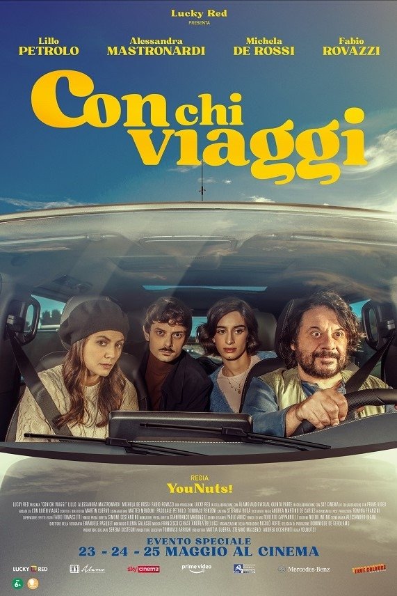 Con chi viaggi poster Con chi viaggi poster