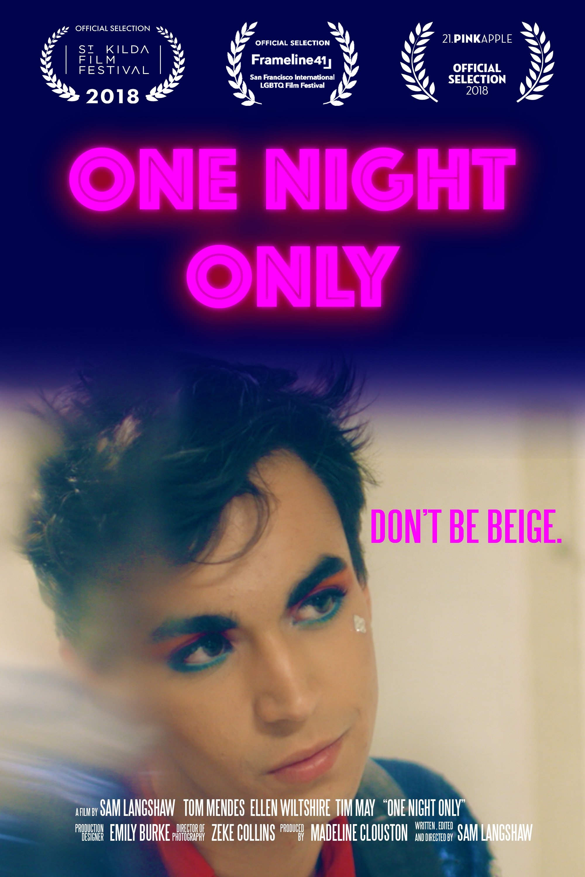 Poster de One Night Only