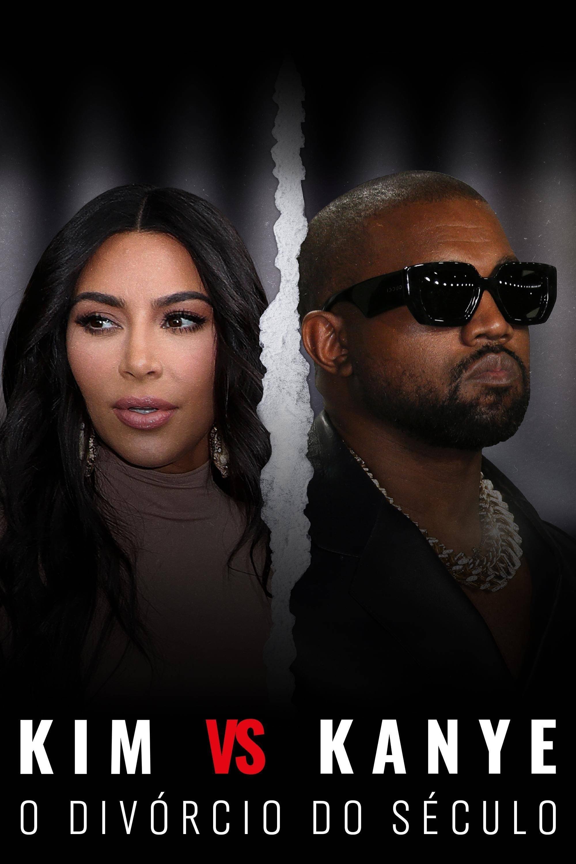 Poster de Kim vs Kanye: O Divórcio do Século