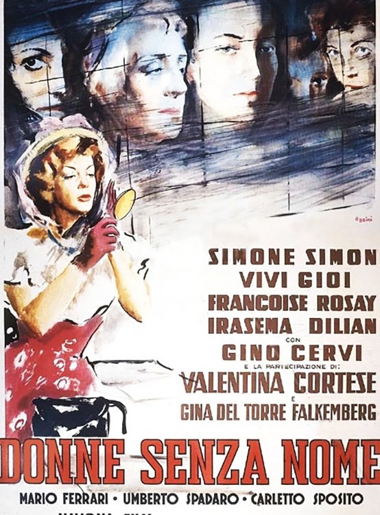 Donne senza nome Poster