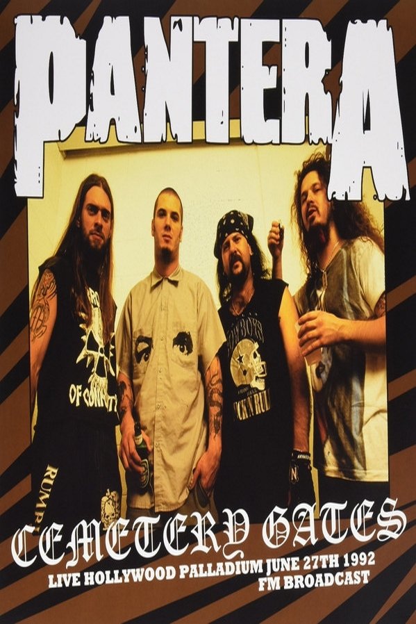 Poster de Pantera - Cemetery Gates - Live at Hollywood Palladium