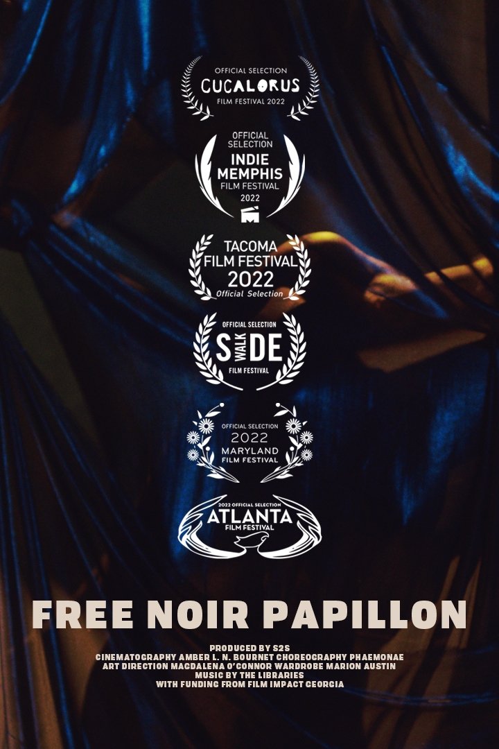 Poster de Free Noir Papillon