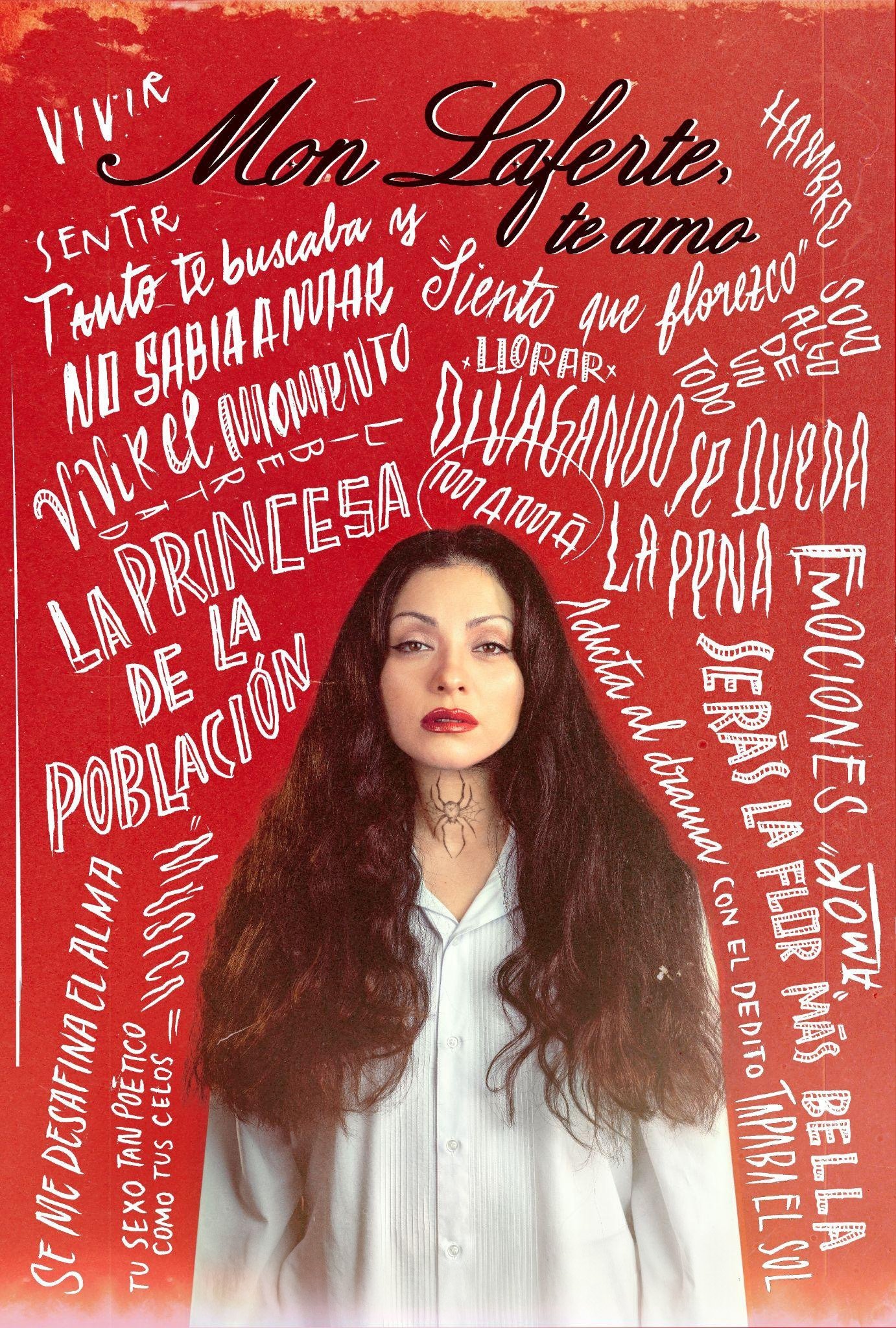 Poster de Mon Laferte, te amo
