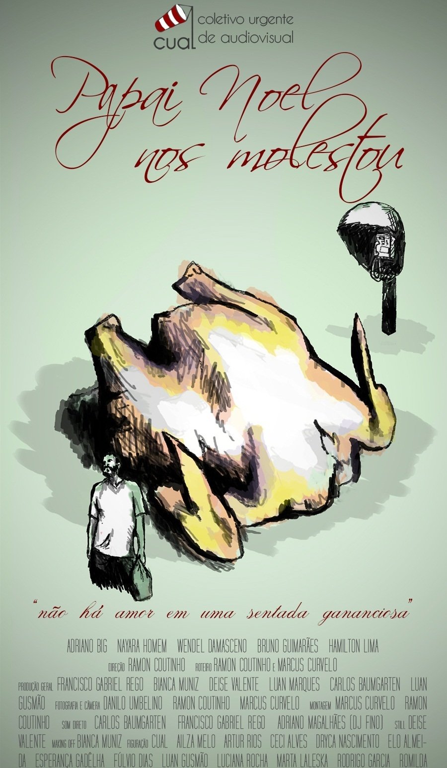 Poster de Papai Noel nos Molestou