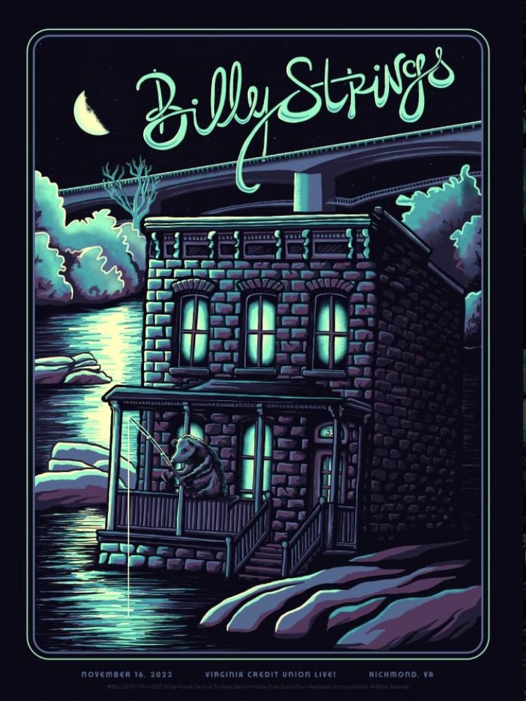 Poster de BIlly Strings | 2022.11.16 — Virginia Credit Union - Richmond, VA