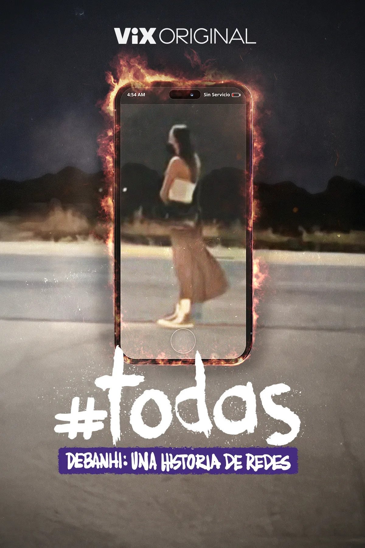 Poster de #Todas. Debanhi, una historia de redes