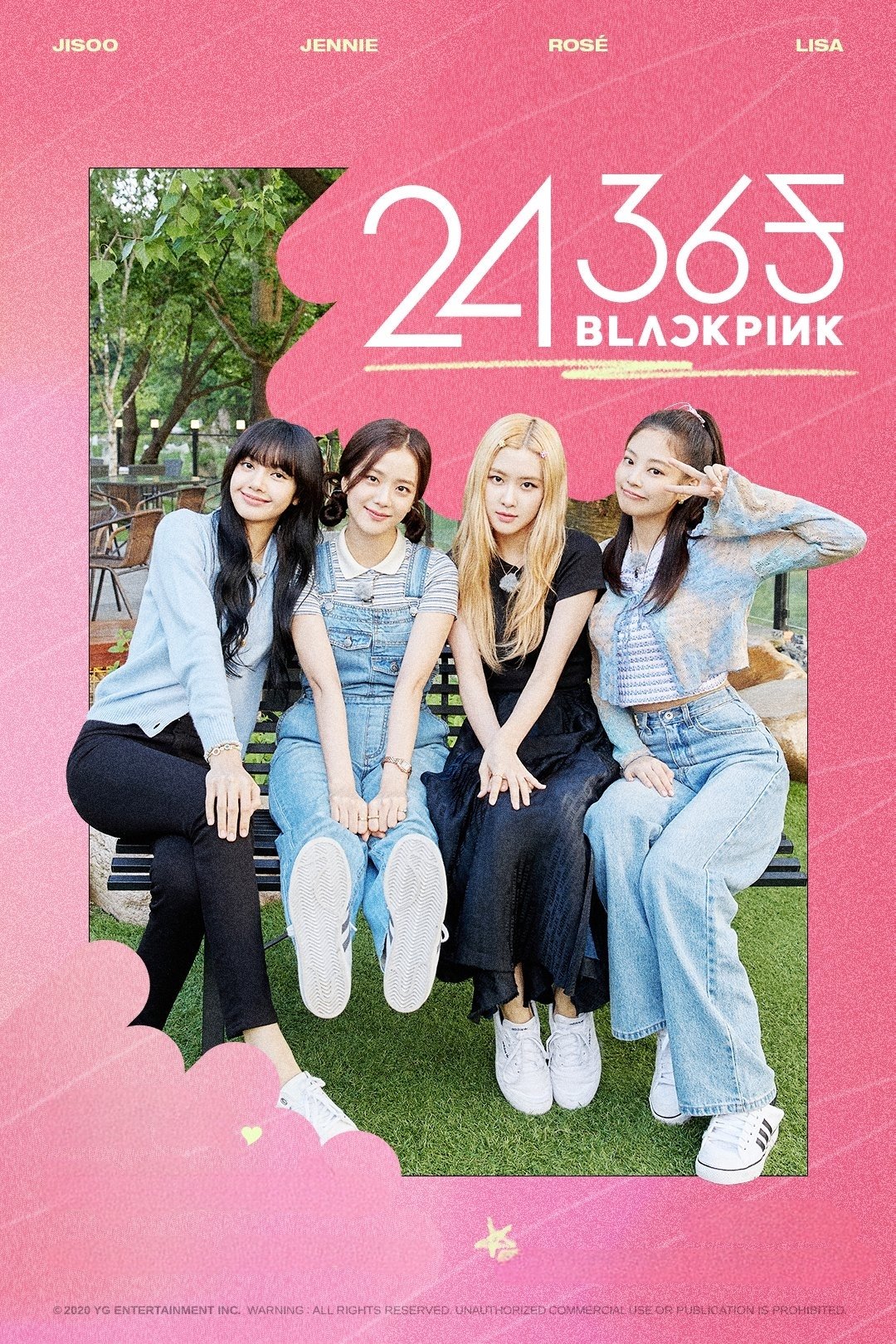 Poster de BLACKPINK랑 24/365