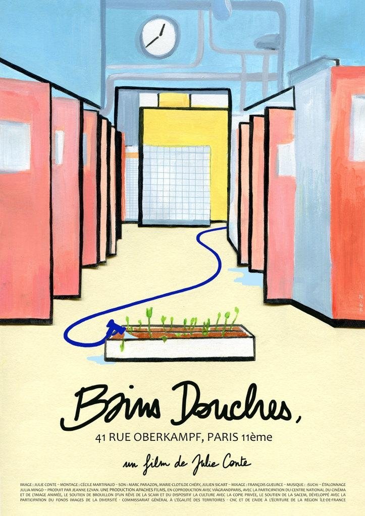 Poster de Bains-douches, 41 rue Oberkampf, Paris XI