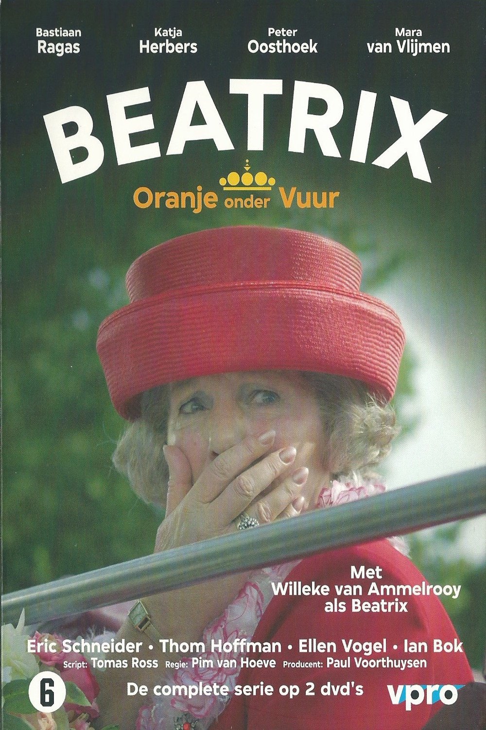 Poster de Beatrix, Oranje onder vuur