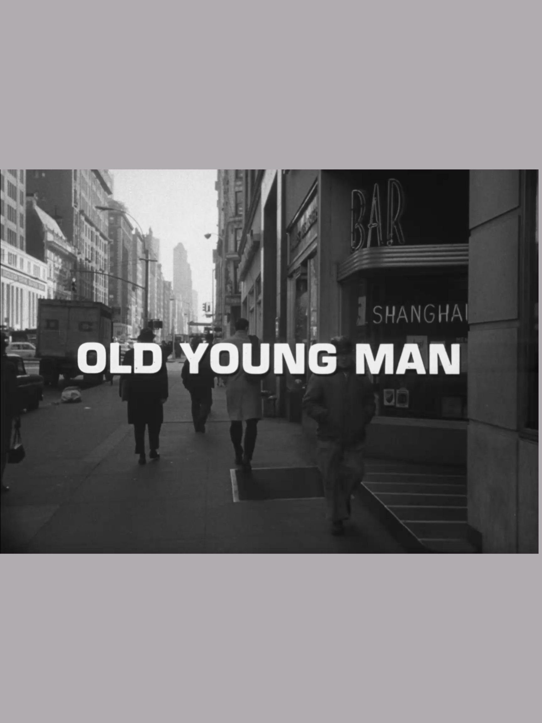 Poster de Old Young Man