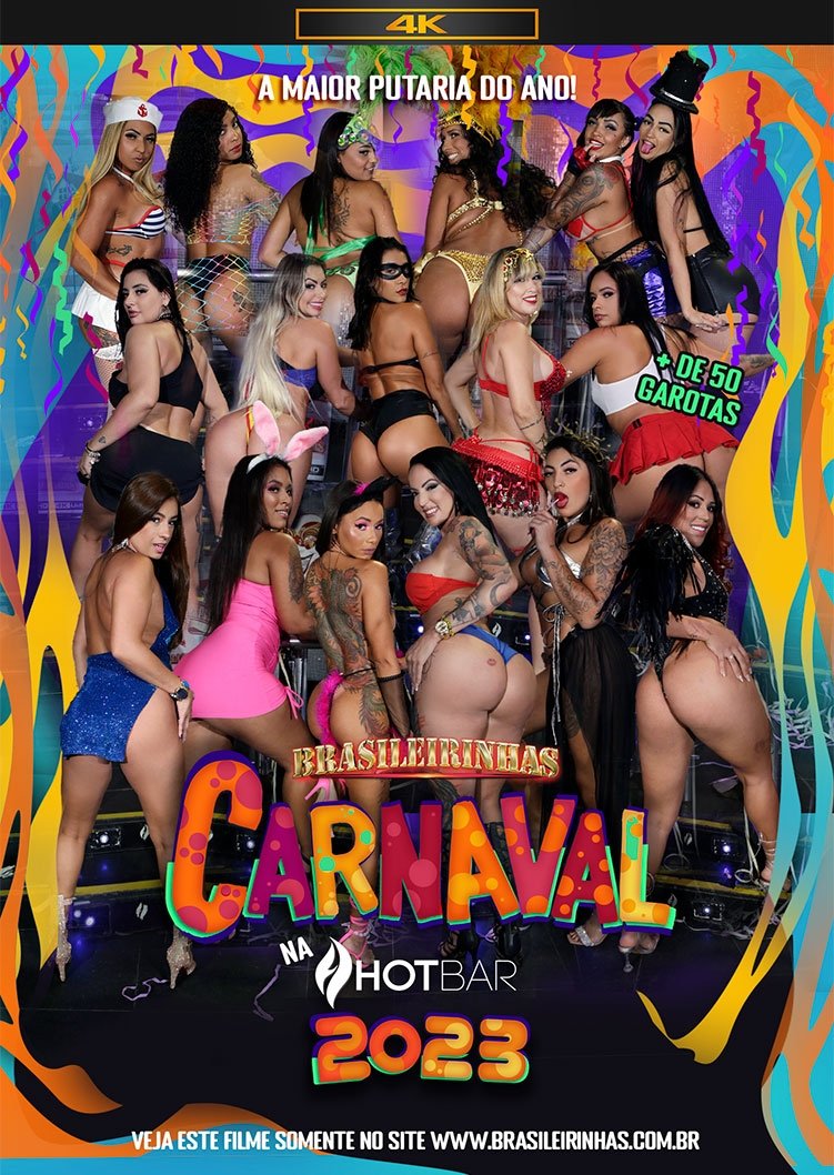 Poster de Carnaval Brasileirinhas 2023