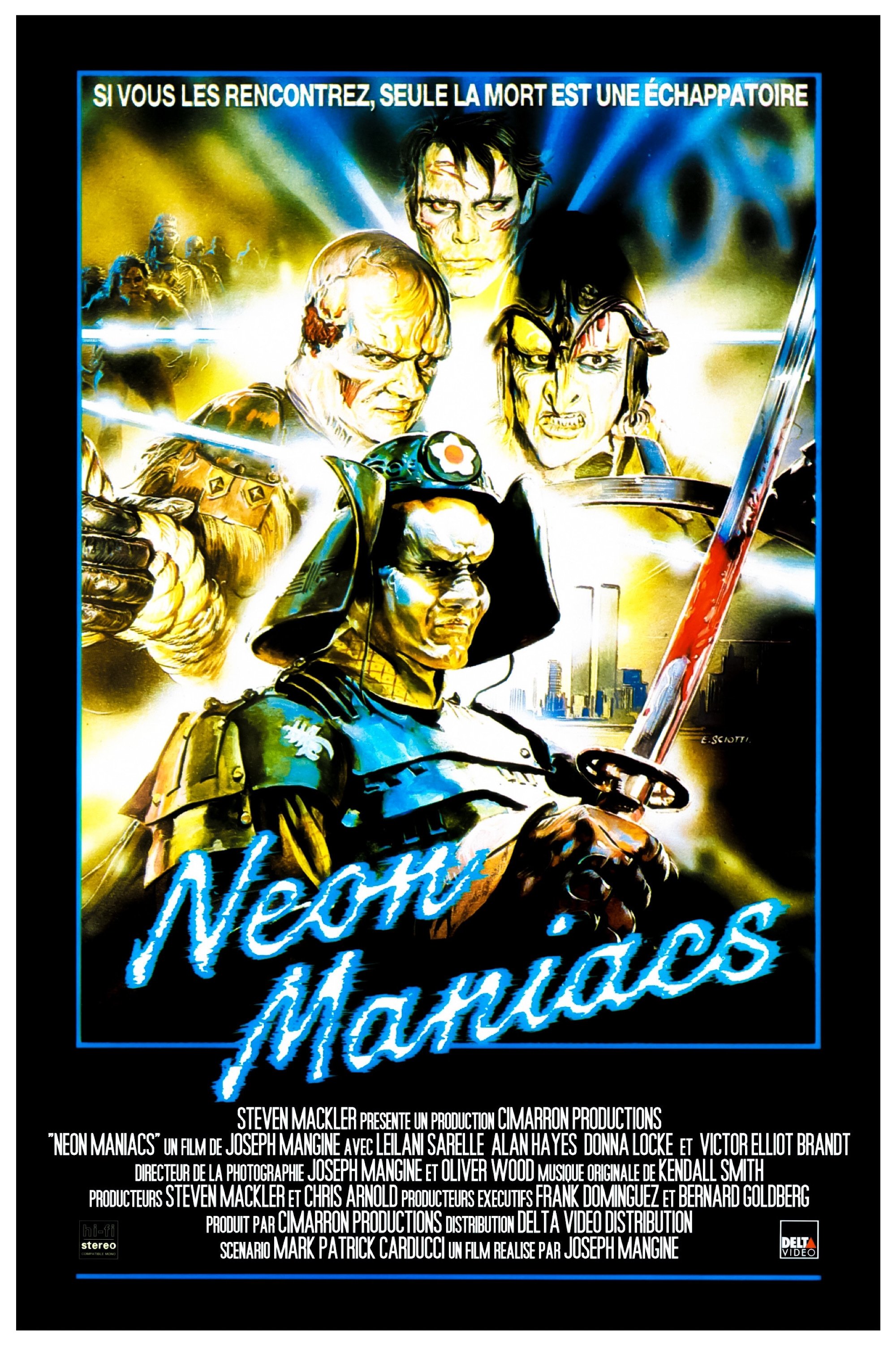 Affiche du film Neon Maniacs