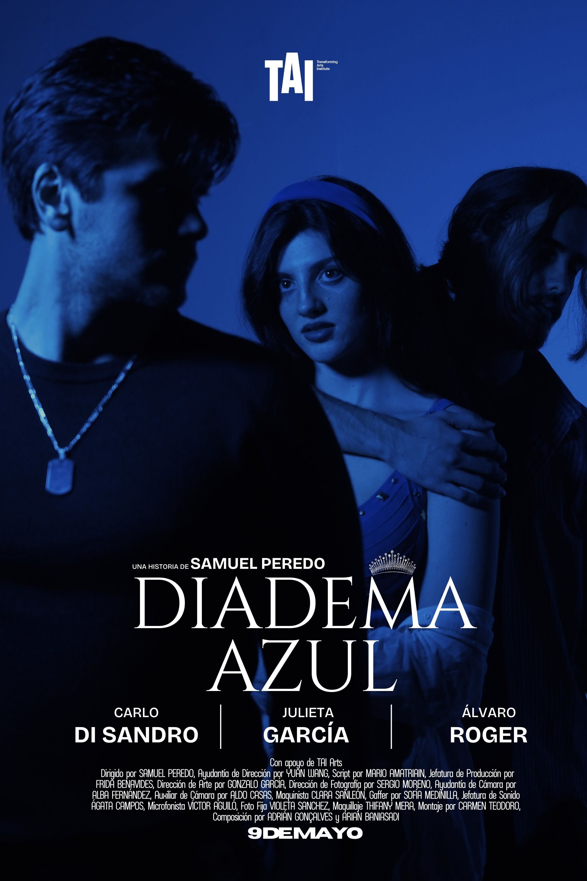 Poster de Diadema Azul