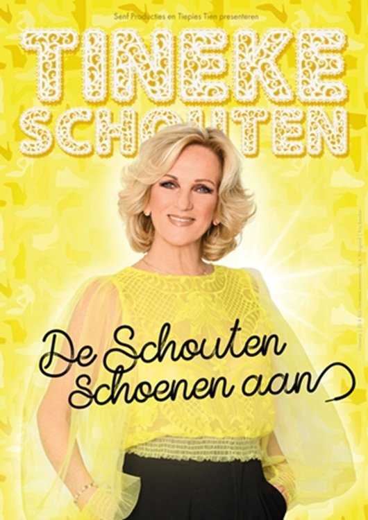 Poster de Tineke Schouten: De Schouten Schoenen Aan