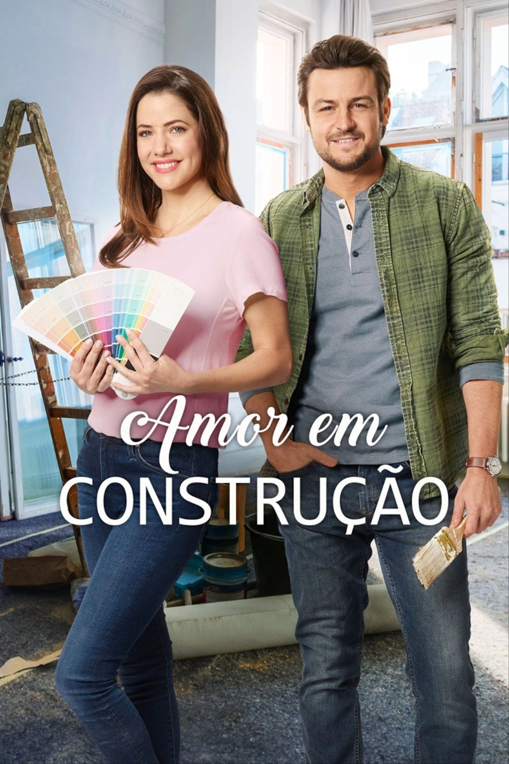 Poster de Amor Em Construção