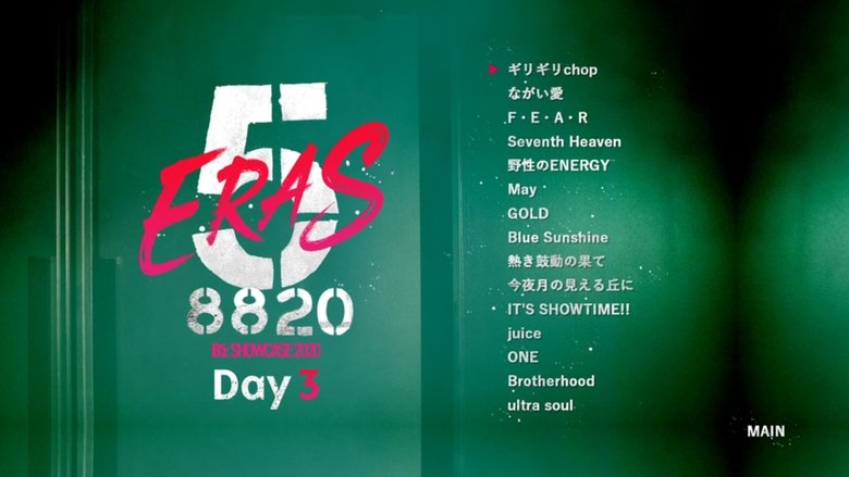 B'z SHOWCASE 2020 -5 ERAS 8820- Day3