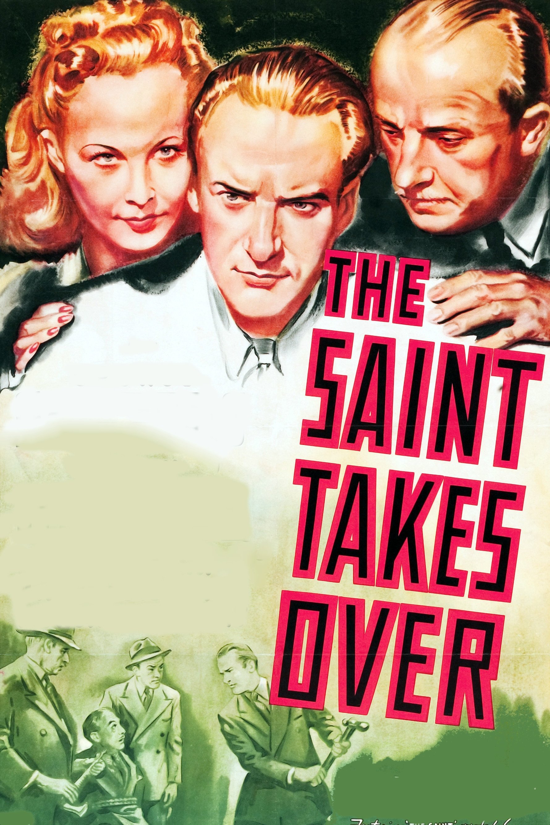 The Saint Takes Over Poster