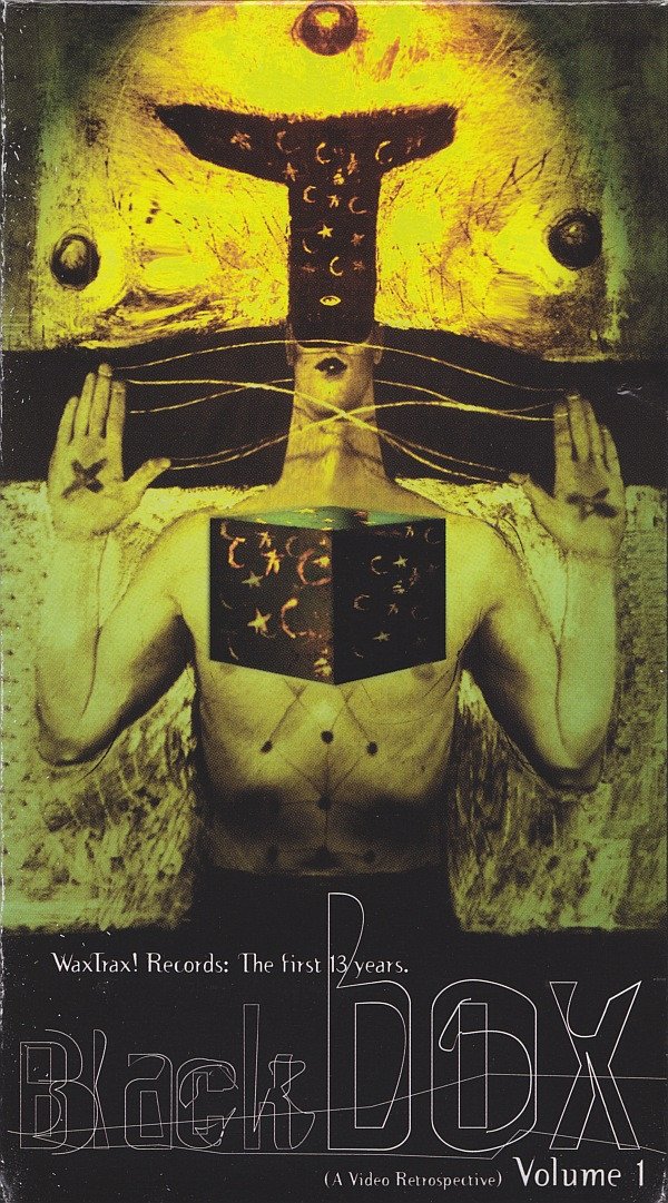 Poster de WaxTrax! Records: The First 13 Years. Black Box (A Video Retrospective) Volume 1
