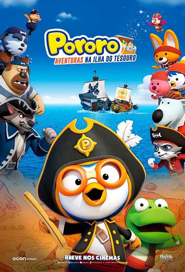 Poster de Pororo: Aventuras na Ilha do Tesouro