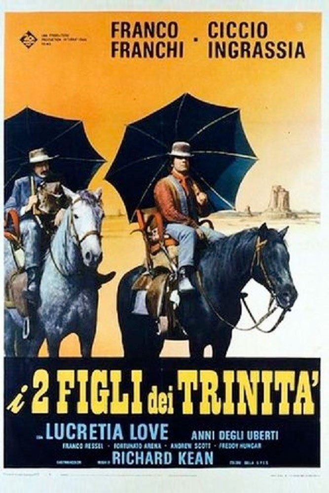 Affiche du film I due figli dei Trinità