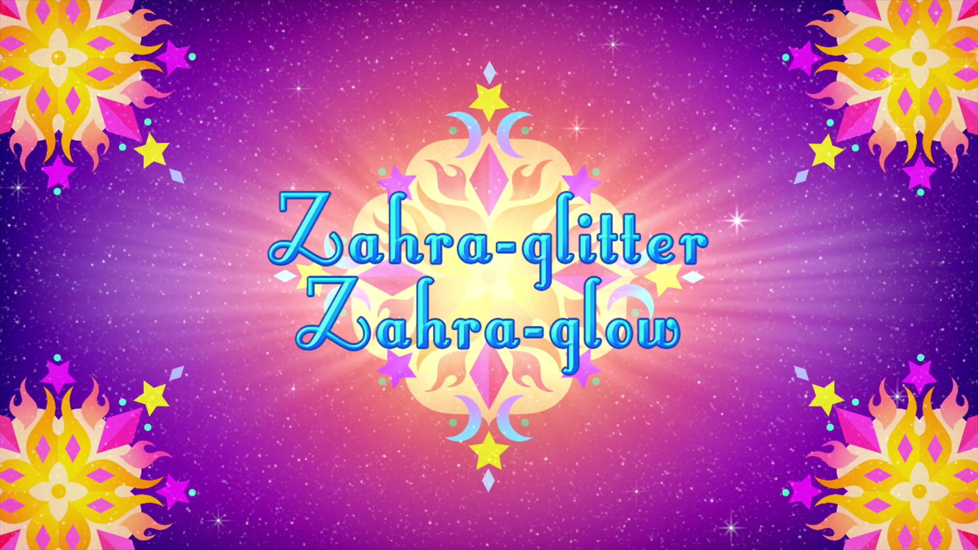 Zahra glitter, Zahra Glow