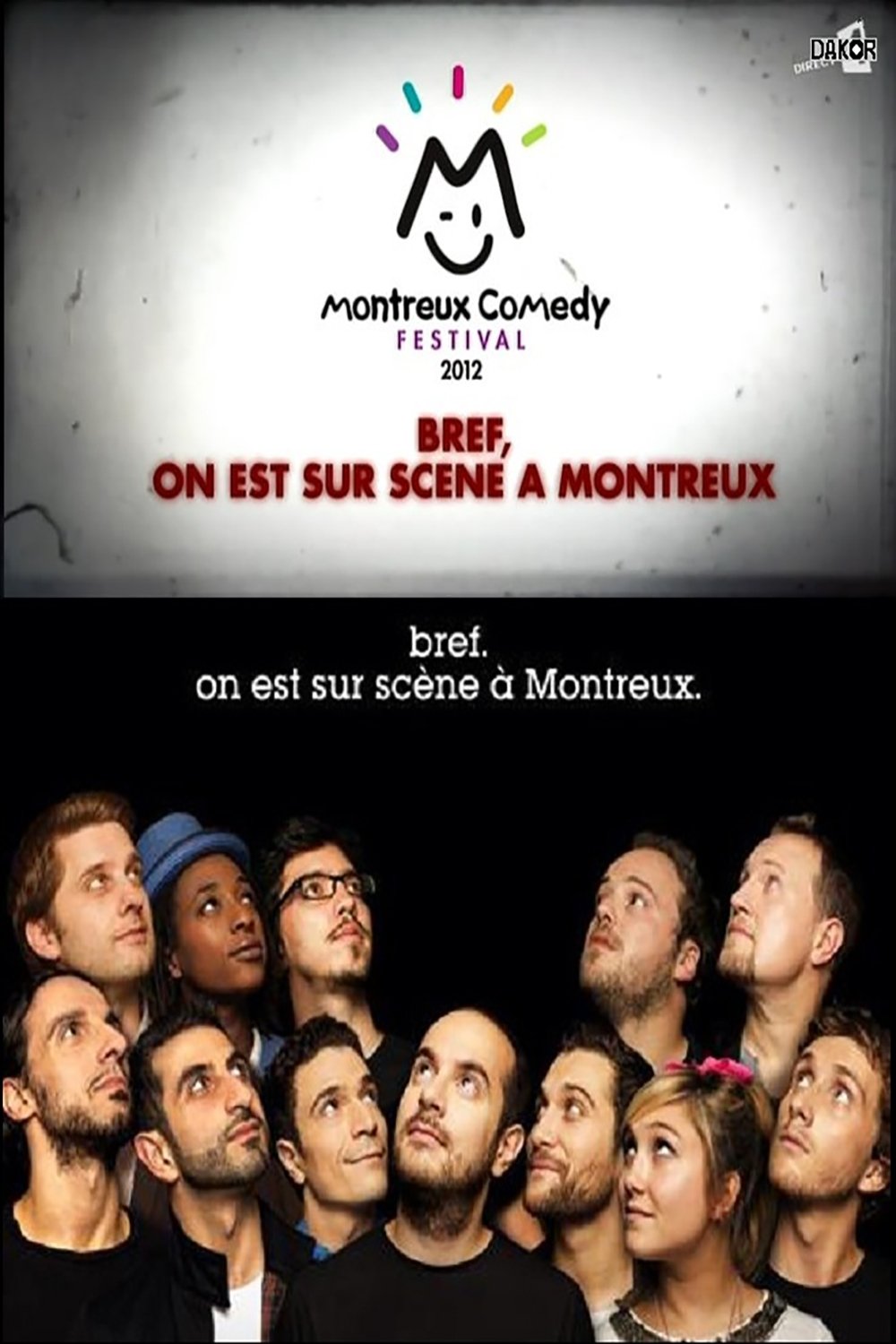Affiche du film Bref, on est sur scène à Montreux