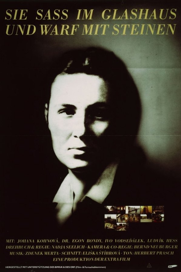 Poster de Sie saß im Glashaus und warf mit Steinen