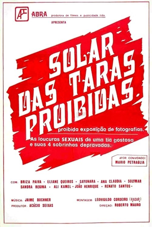 Poster de Solar das Taras Proibidas