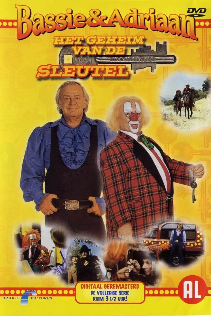 Poster de Bassie en Adriaan: Het geheim van de sleutel