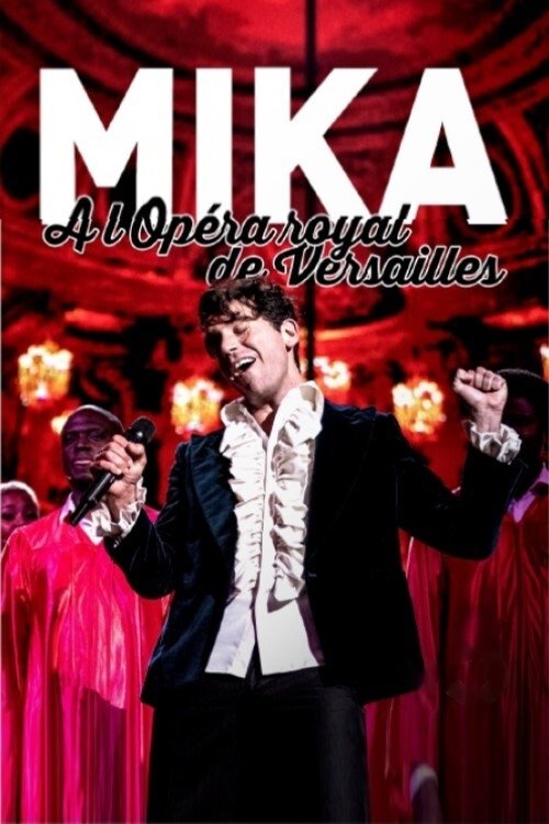 Poster de MIKA à l'opéra Royal de Versailles