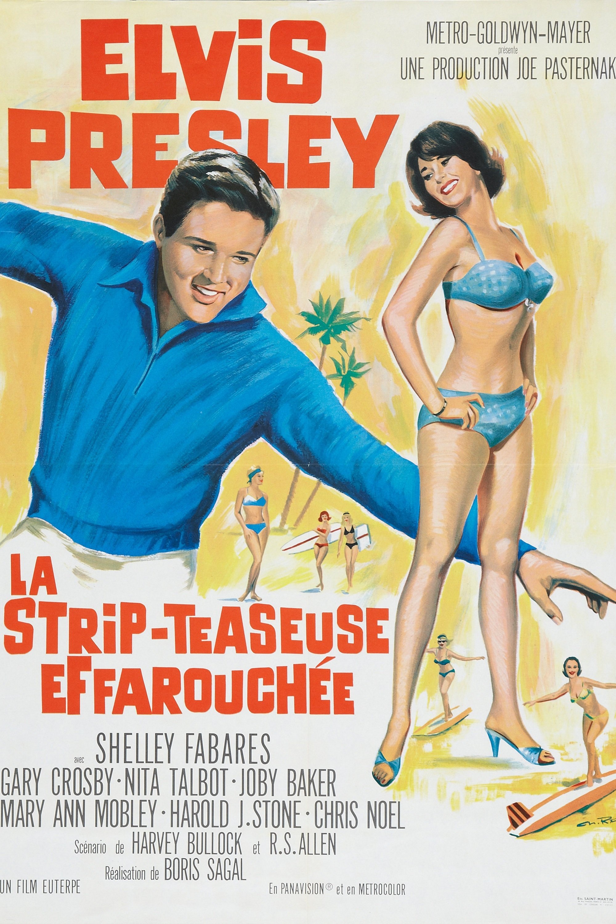 Affiche du film La strip-teaseuse effarouchée