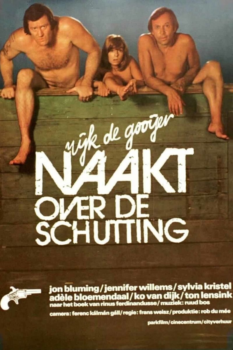 Poster de Naakt over de Schutting