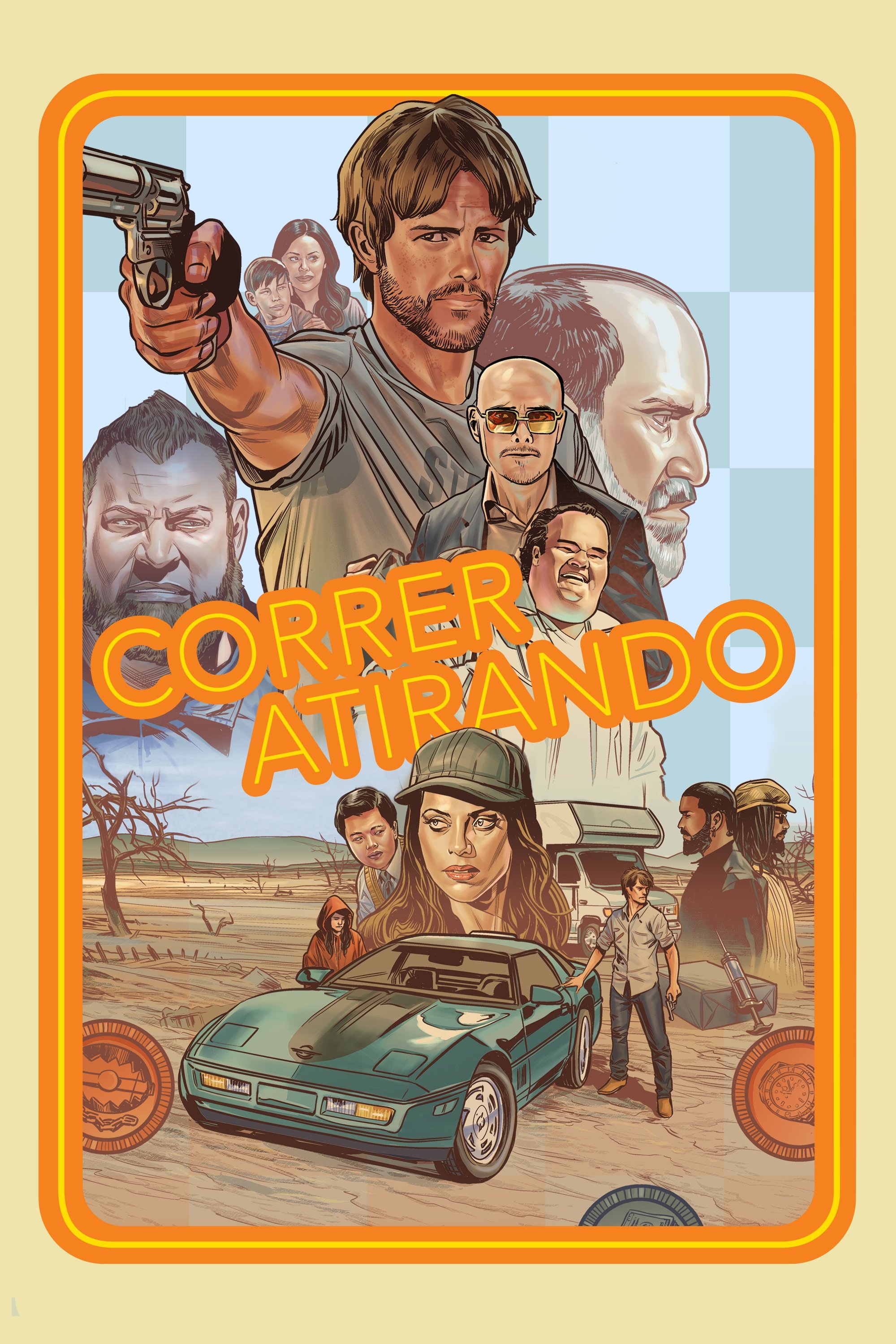 Poster de Correr Atirando