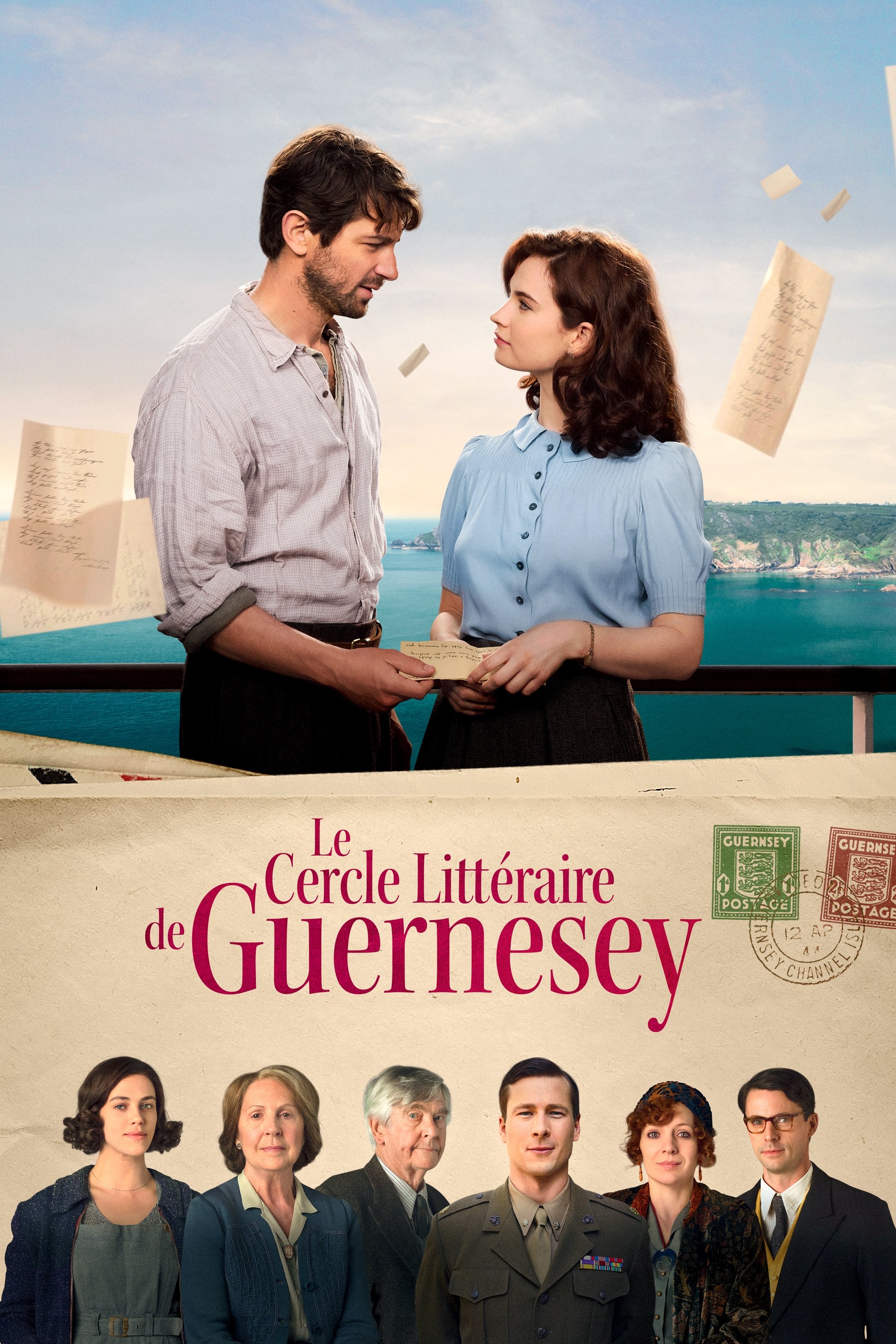 Affiche du film The Guernsey Literary & Potato Peel Pie Society