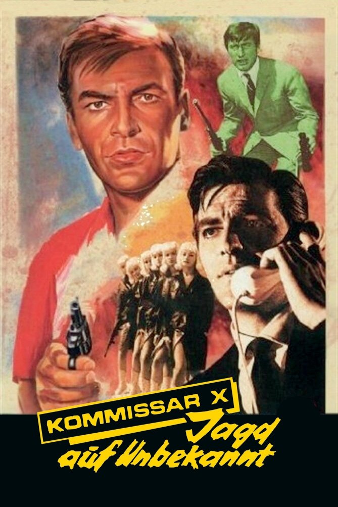 Poster de Kommissar X - Jagd auf Unbekannt