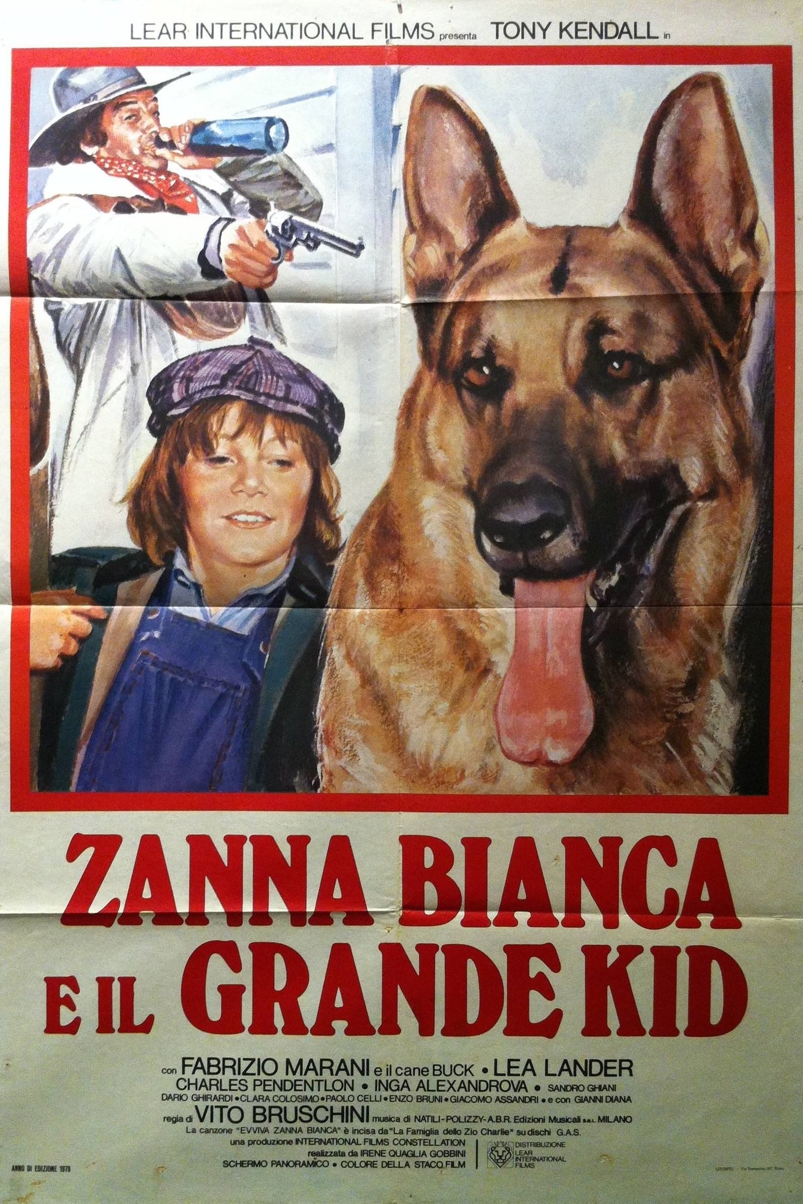 Zanna Bianca e il grande Kid Poster