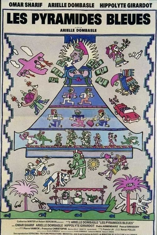 Affiche du film Les pyramides bleues