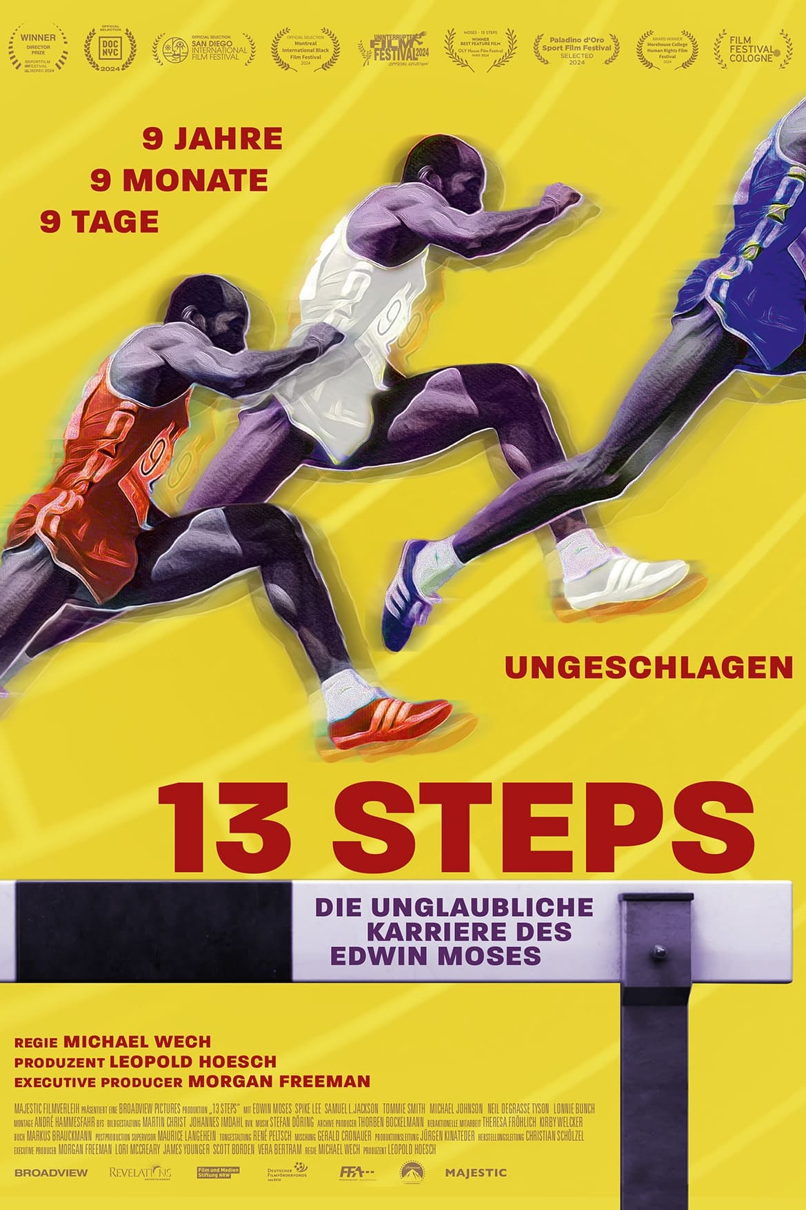 Poster de 13 Steps – Die unglaubliche Karriere von Edwin Moses