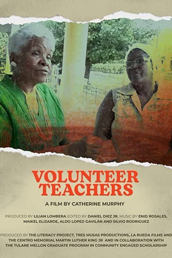 Poster de Professoras Voluntárias