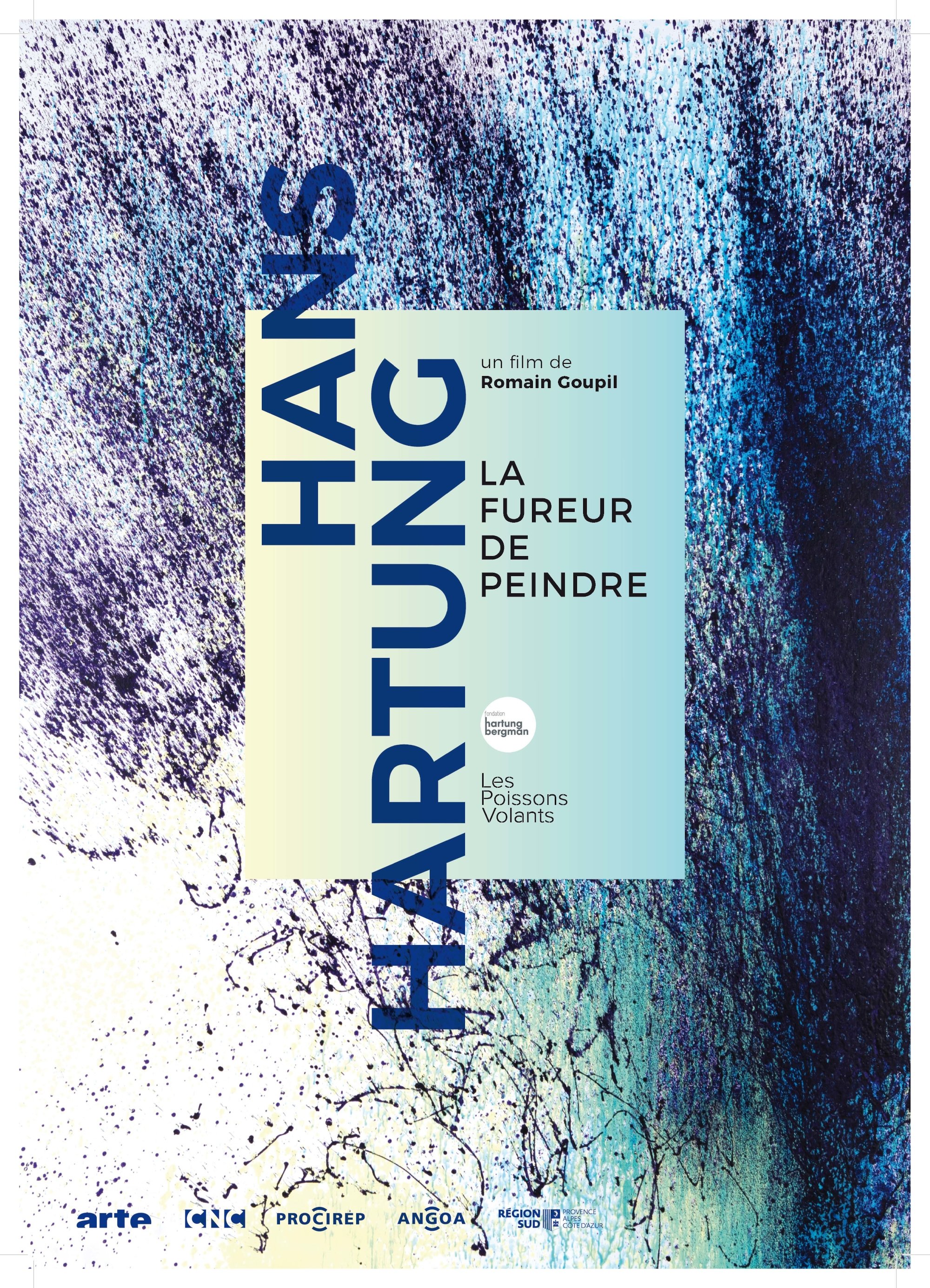Poster de Hans Hartung, la fureur de peindre