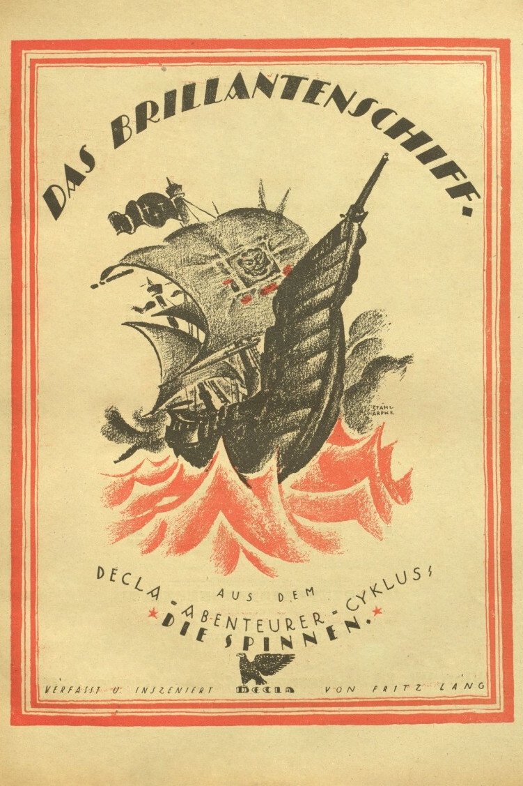 Poster de Die Spinnen, 2. Teil - Das Brillantenschiff