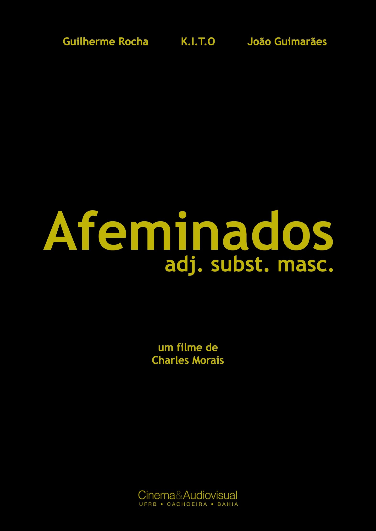 Poster de Afeminados