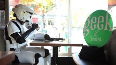 Space Janitors has a Date with Geek & Sundry