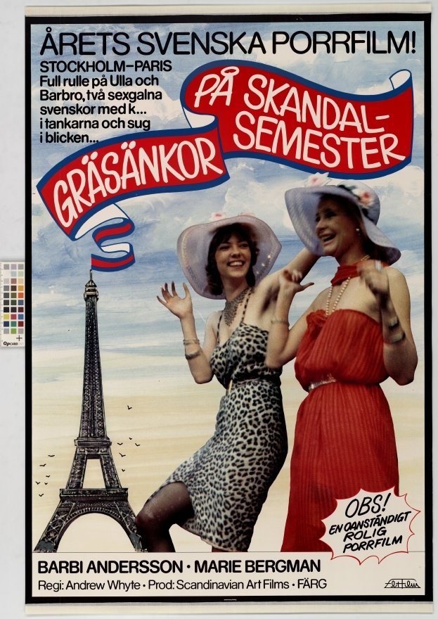 Poster de Gräsänkor på skandalsemester