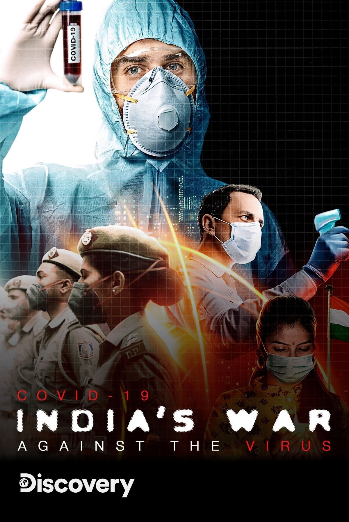 Poster de COVID 19: India's War Against The Virus