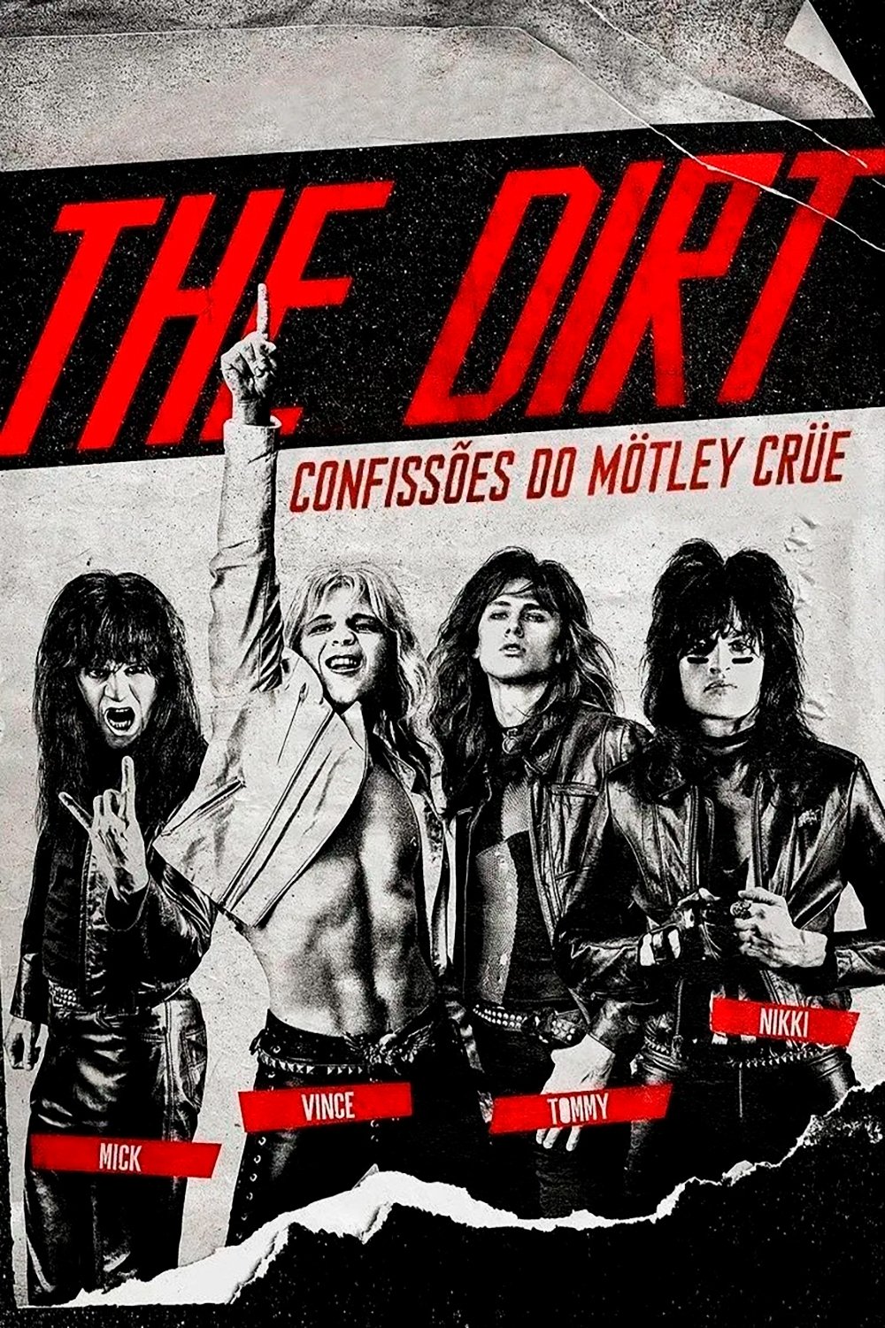 Poster de The Dirt – Confissões do Mötley Crüe