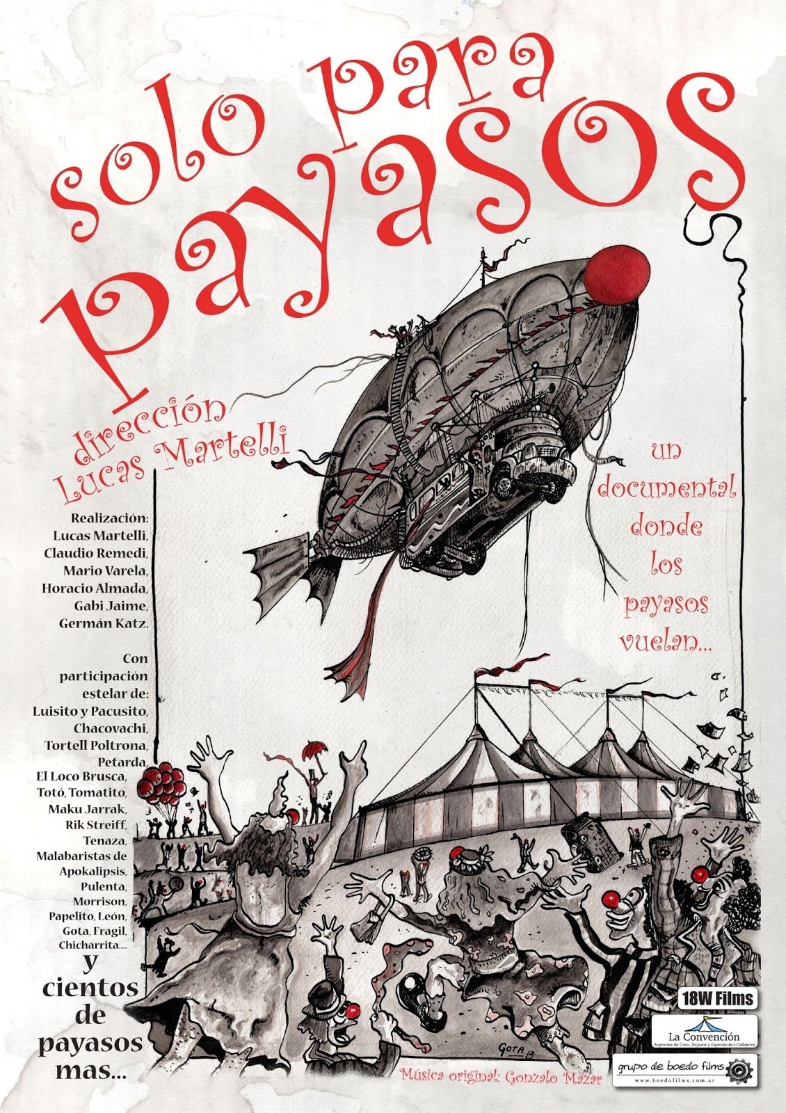 Poster de Solo para payasos